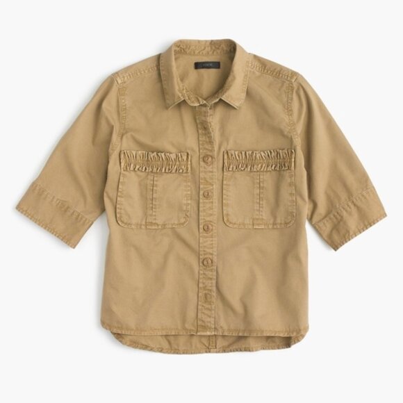 J. Crew Boy Meets Girl Utility Shirt - Picture 1 of 5
